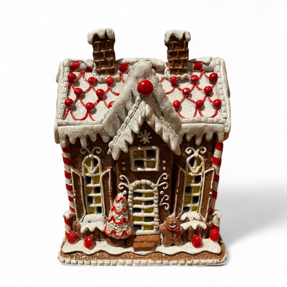 Gisela Graham LED Gingerbread House Decor